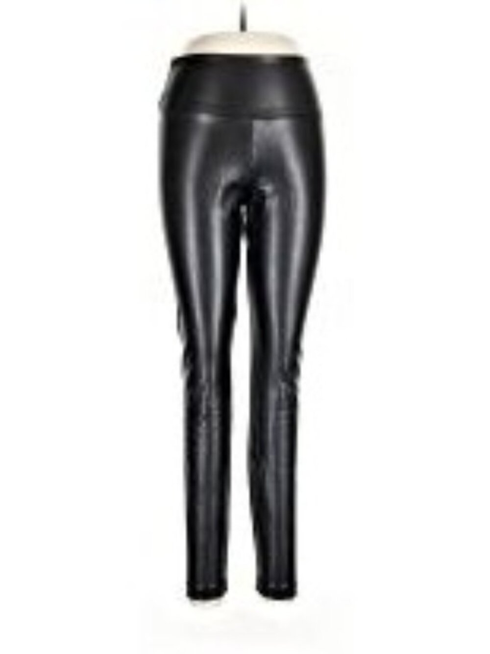*WHBM Runway Legging Black Faux Leather - Size 10